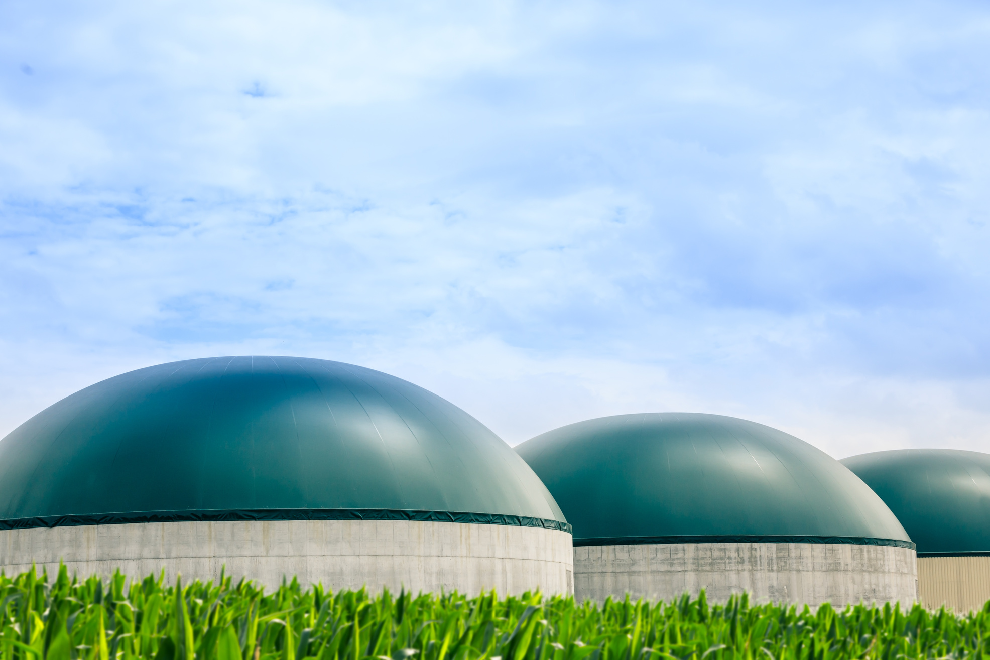 Modern Biogas Plant